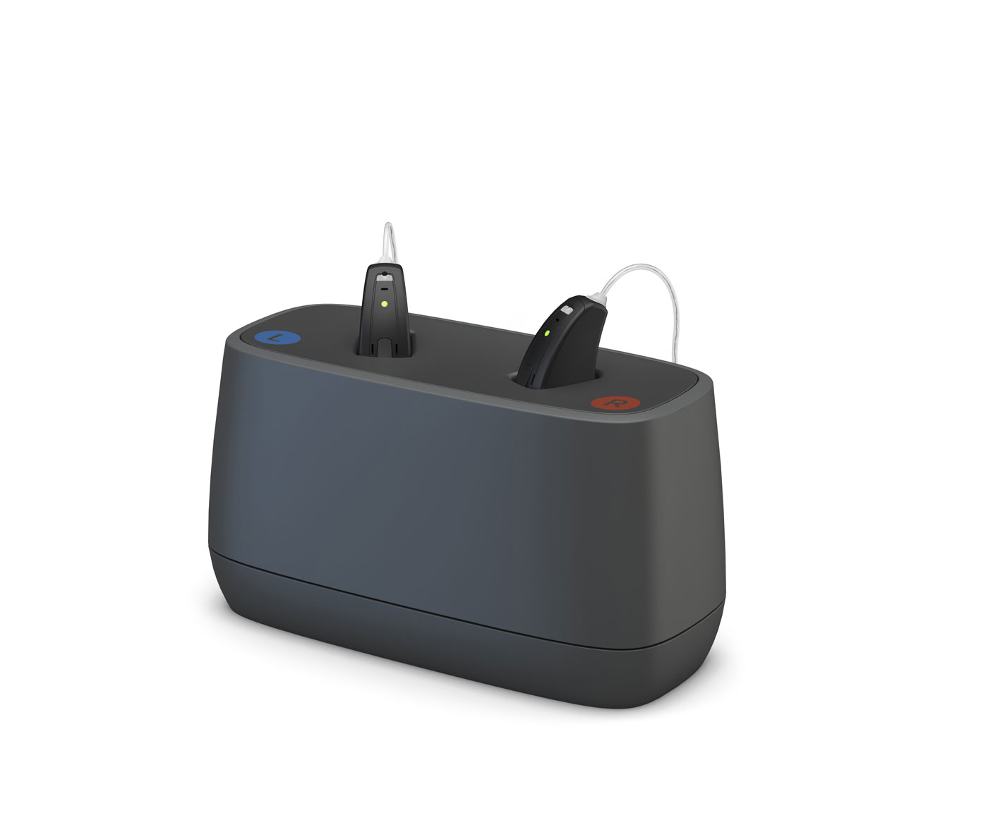 Rechargeable receive in the ear hearing aids | Interton