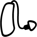 Interton hearing aid icon