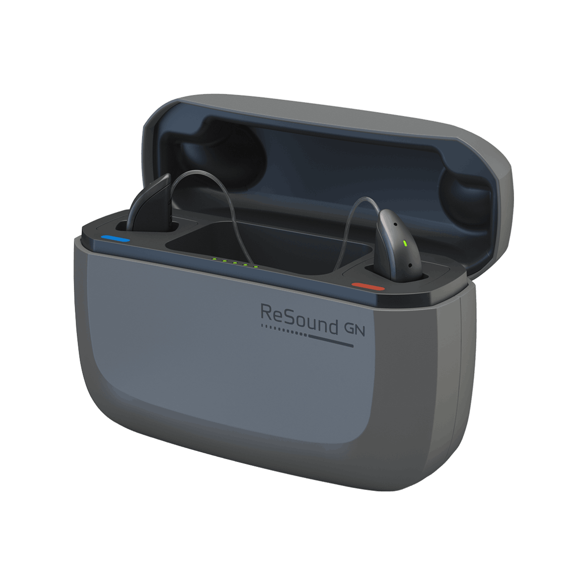 The premium charger of our latest premium hearing aid with the most natural sound quality - ReSound ONE