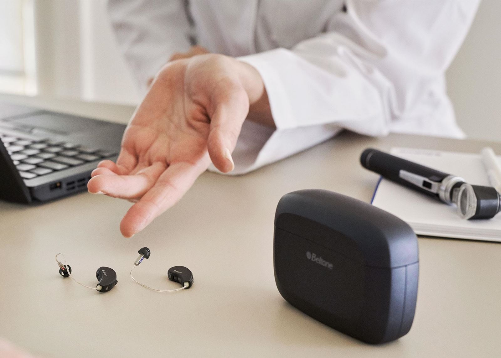 Beltone hearing aid consultation
