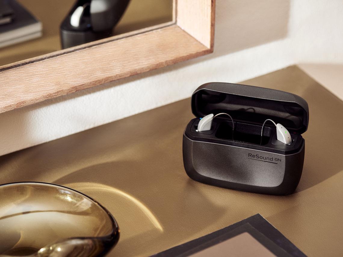 Our latest chargeable hearing aids with the most natural sound quality - ReSound ONE
