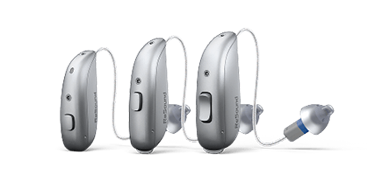 Resound Sensia reciever in ear styles examples